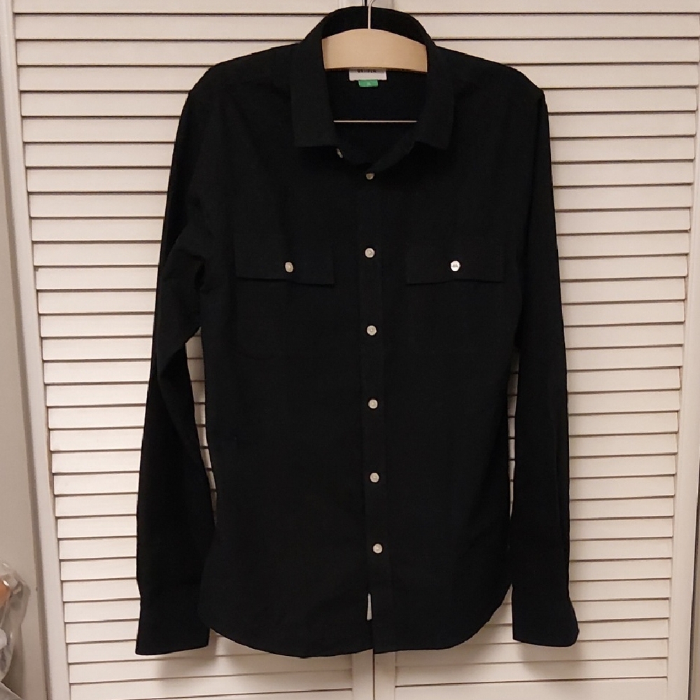 Vallier Navy Flannel Expedition Button Down Shirt